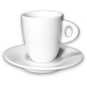 Кофейная пара для двойного эспрессо Ancap Galileo AP-30924, белый, объем 130 мл