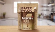 Новая полностью перерабатываемая бумажная упаковка Nescafé Gold Blend