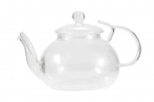 Чайник стеклянный "Примула", с пружинкой-фильтром в носике, 700 мл