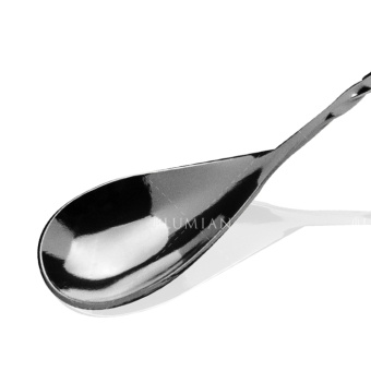 Барная ложка Lumian Trident fork L0013, цвет чёрный, длина 40 см 1