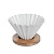 Воронка керамическая AnyBar Оригами VK11000631D-W, 3-4 чашки, белая