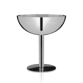 Бокал для шампанского Lumian Gatsby Coppa L0222, цвет серебро, объём 200 мл