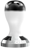 Темпер для кофе Pesado 58,5 мм, color white/black