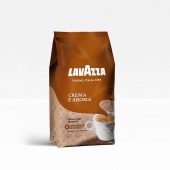 Crema e Aroma Espresso LAVAZZA original (коричневая пачка) кофе в зернах, упак. 1 кг
