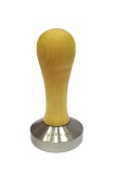 Темпер для кофе d57 JoeFrex Elegance heabcs57 классический, рукоятка дерево клён, основание сталь
