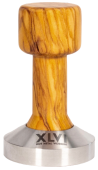 Темпер XLVI Olive wood tamper 58 mm, stainless steel base