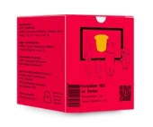 Колумбия MIX из бочки СВАРЩИЦА ЕКАТЕРИНА молотый кофе в капсулах под Nespresso упак. 10 шт.