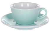 Кофейная пара Loveramics Egg светло-голубой 150 мл C088-63BBL / С088-36BBL Ice Blue (чашка и блюдце)