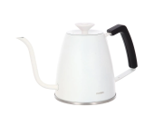 Чайник с носиком gooseneck Hario Smart G Kettle DKG-140-W, стальной, цвет белый, объём 1,4 л.