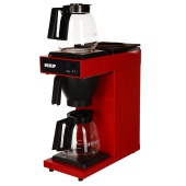 Кофеварка капельная фильтровая KEF Filtro FLT 120-2 Red 1,8л, цвет корпуса красный