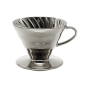 Воронка для кофе HARIO VDC-02-SL керамическая, цвет серебряный