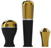 Модульный набор рукояток Pesado, color black/gold