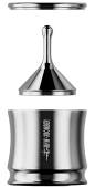 Дозировочная воронка MHW-3BOMBER Stainless Steel Dosing Funnel 58 мм, серебро, DR7030S-OS