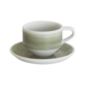 Кофейная пара Loveramics Deco, 165ml, цвет: gray handpaint C118-018BGH/C118-036BGH