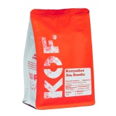 Колумбия Эль Бомбо KOF (для эспрессо) кофе в зернах, упак. 250 г.