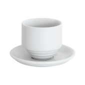 Кофейная пара Loveramics Deco, 200ml, handle-less цвет: белый (white) C118-002BWH/C118-027BWH