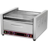 Гриль для сосисок роликовый настольный Enigma IHD-09 Broiler&Food Warmer, 9 роликов, электромех.упр.