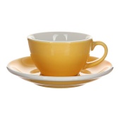 Кофейная пара Loveramics Egg желтый 200 мл C088-29BYE / C088-30BYE Yellow (чашка и блюдце)