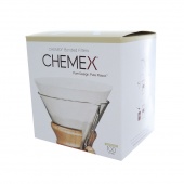 Фильтры бумажные Chemex FC-100 круглые сложенные, упак. 100 шт.