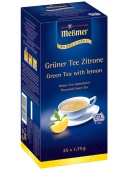 Чай в пакетиках зелёный Лимон Messmer Profi Line упак 25шт х 1,75гр