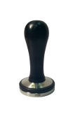 Темпер для кофе d58 JoeFrex Elegance knock hebbkc58, ручка из дерева, цвет чёрный, основание сталь
