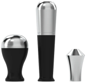 Модульный набор рукояток Pesado, color black/silver