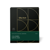 Колумбия Santa Ana, вуш-вуш SILKY DRUM (под фильтр) кофе в зернах, упак. 100 г.