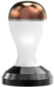Темпер с выпуклой базой Pesado Full Moon Wave - Convex Tamper 58 мм, color white/bronze