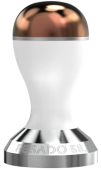 Темпер для кофе Pesado 53,5 мм, color white/bronze