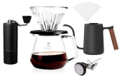 Набор для заваривания кофе Timemore C3S PourOver Set (Fish Youth) 70TGB003AA217, цвет черный