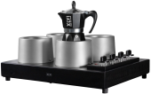 Плита для приготовления кофе Мокка на 4 комфорки XLVI Fornello Moka 4 burners