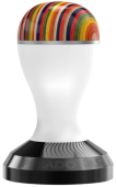 Темпер с выпуклой базой Pesado Full Moon Wave - Convex Tamper 58 мм, color white/iris