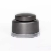 Пуш-темпер для кофе AnyBar Elegance VK2104007 с возвратным механизмом (кнопка) D58, антрацит