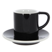 Кофейная пара Loveramics Bond 80 ml C098-30BBK / C098-31BBK, цвет черный