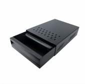 Нок-бокс ящик для кофейных отходов AnyBar Drawer Base Metal M VK1803061B, черный  