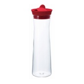 Кувшин с крышкой Hario Water Jug WJ-10-R, стекло, емкость 1000 мл