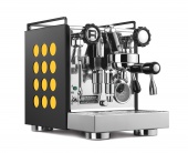 Кофемашина эспрессо рожковая Rocket Appartamento RE501B1G11, корпус чёрный с золотыми вставками
