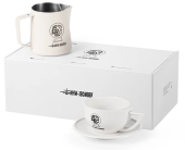 Питчер молочник + кофейная пара MHW-3BOMBER 2023 WLAC World Champion Co-branded, цвет белый