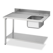 Стол с мойкой Smeg WT51200SL