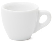 Чашка фарфоровая для эспрессо Ancap Verona AP-18472, белый, объем 75 мл