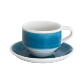 Кофейная пара Loveramics Deco, 165ml, цвет: blue handpaint C118-023BBP/C118-039BBP