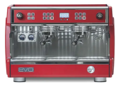 Кофемашина эспрессо рожковая Dalla Corte Evo2 Sparkling Red, 2 группы, красный, 1-MC-EVODUE-2-R-400