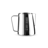 Питчер для молока MHW-3BOMBER Milk Frothing Pitcher 3.0 Glossy Grey, 600 мл – профессиональный питчер для латте-арта из нержавеющей стали SUS304, P3004S