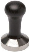 Темпер для кофе d58,4 мм MOTTA 8102/B плоское стальное основание, ручка из дерева, цвет черный  
