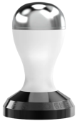Темпер для кофе Pesado With Black Base 58,5 мм, color white/silver