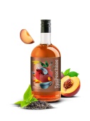 Персиковый чай сироп TeaPeachnoe utro LIQUID JOY бутылка стекло 700 мл