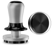 Пуш-темпер MHW-3BOMBER FlowLight Espresso Tamper, динамом. 58.35 мм, Silver Black, резьба, T7034S-OS