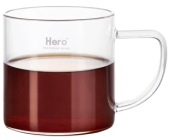 Стеклянная кружка ZeroHero Glass Cup 320 мл, r031