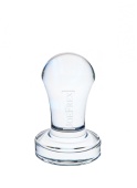 Темпер для кофе d58 JoeFrex Crystal clear tcc58, стекло, основание плоское