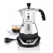 Гейзерная кофеварка Bialetti Moka Timer на 6 порции, 6093